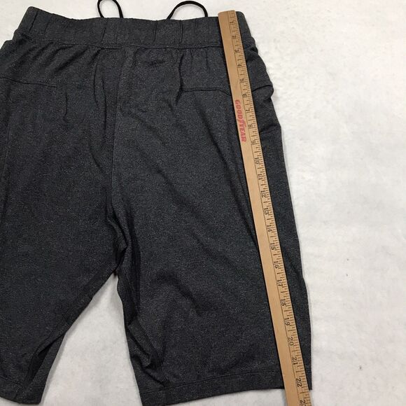 LULULEMON Short Men M Gray Pace Breaker 2 Pocket Draw Nylon Performance Knit - Picture 14 of 15